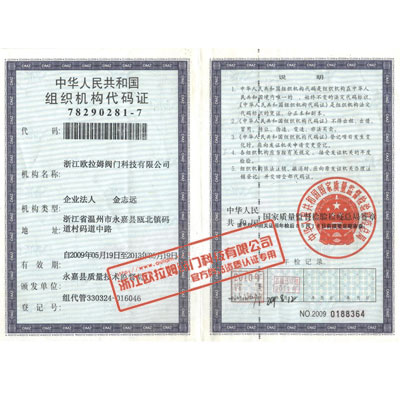 代码证